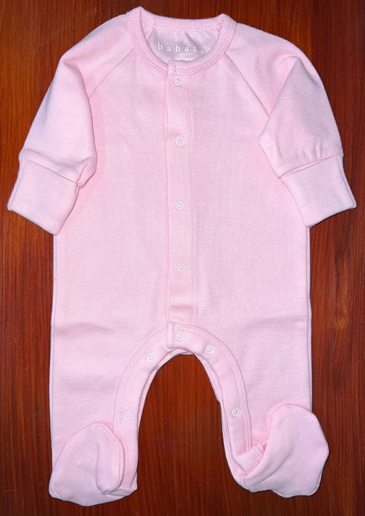 Baby Sleepsuit Long Sleeve Pink Designer Cotton Quality