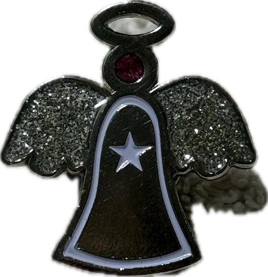 Multicoloured Angel Pin Brooch Costume Jewellery